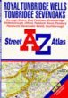 A to Z Street Atlas of Royal Tunbridge Wells, Tonbridge and Seve